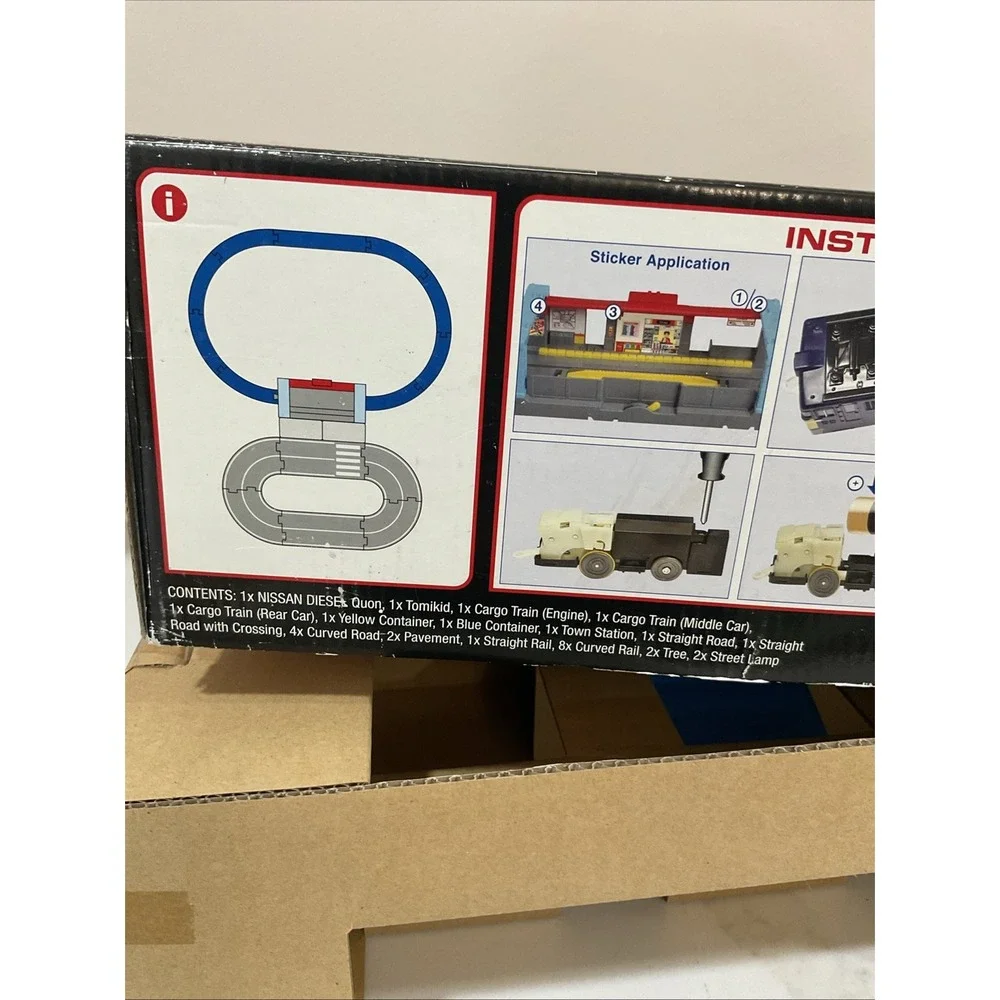 NIB Tomica Hypercity Tomy Load & Go Play Set Train 70576 Conductor New
